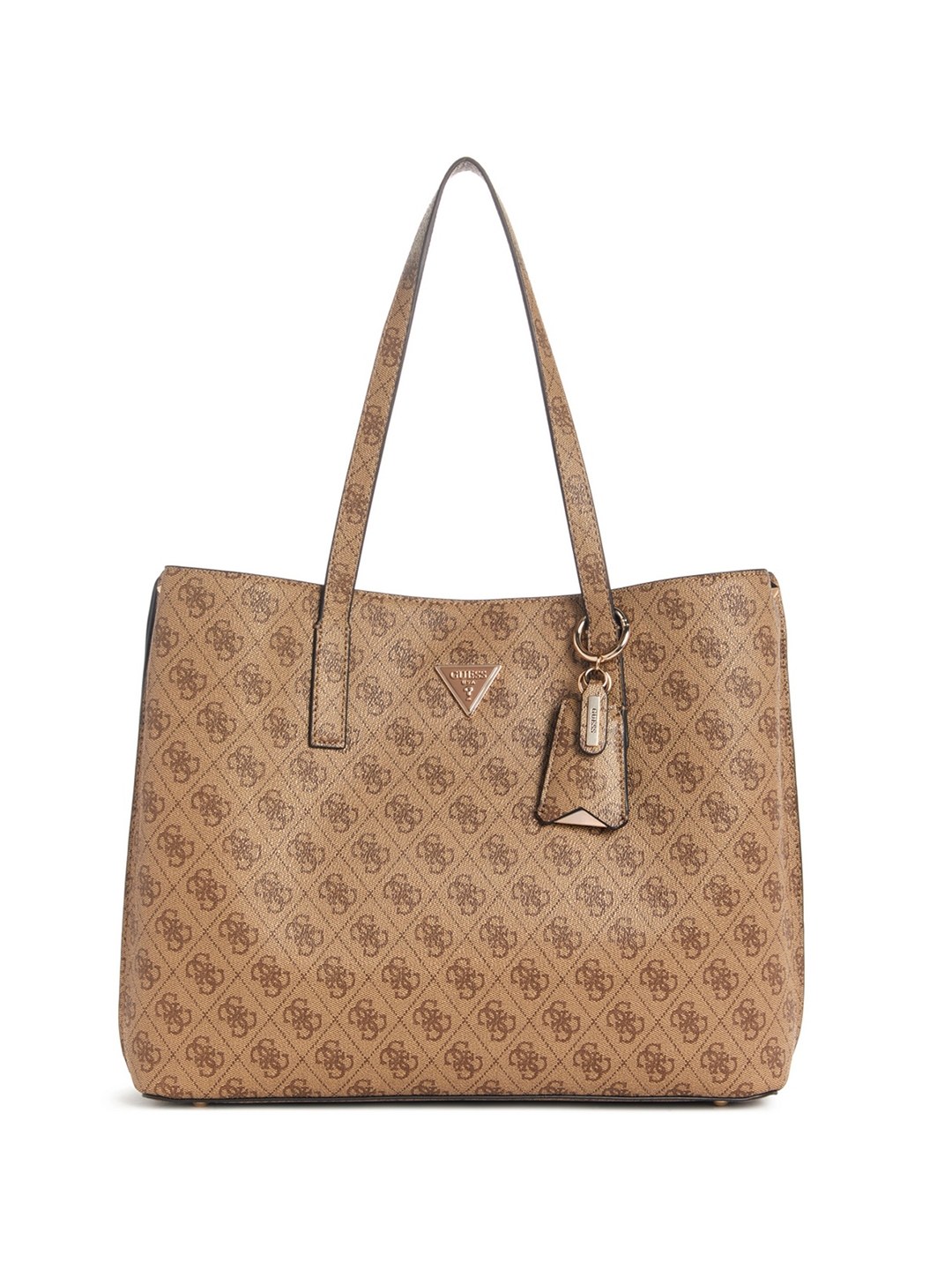 Brown Printed Meridian Girlfriend Tote Bag