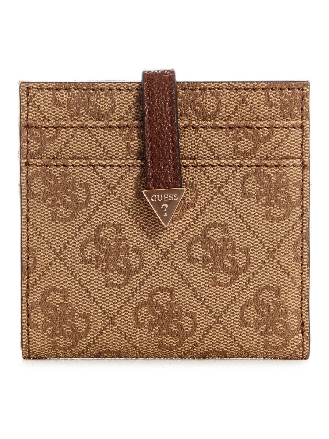 Guess Monogram Laurel Tab Card Case