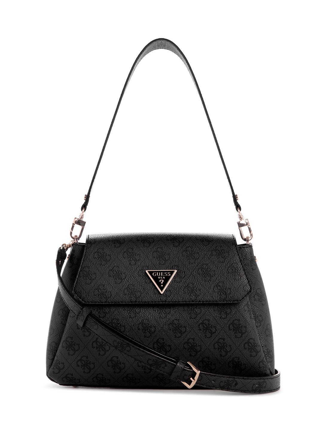 Guess Monogram Sora Girlfriend Flp Crossbody Bag