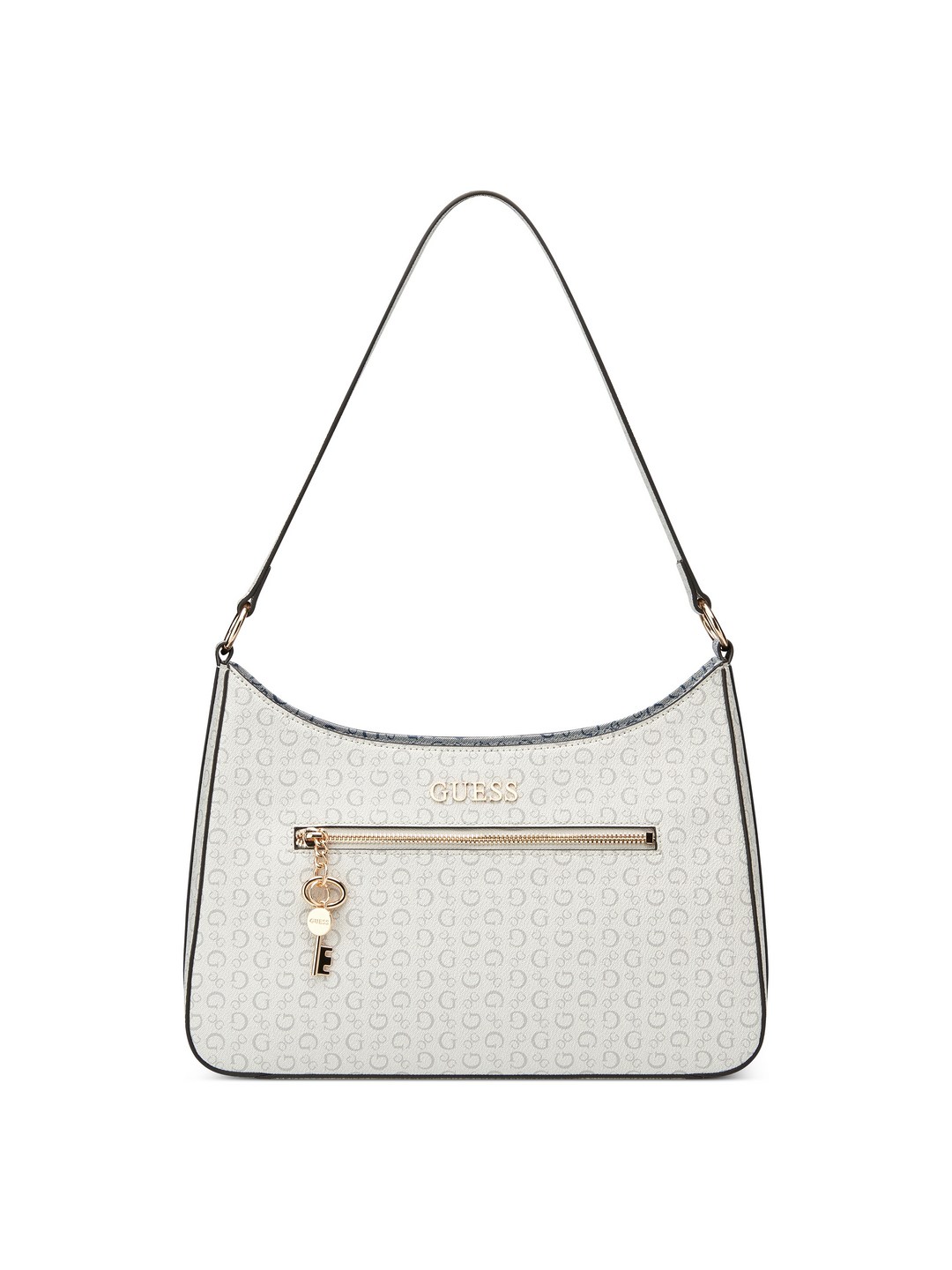 Guess Bone Printed Tana Shoulder Bag