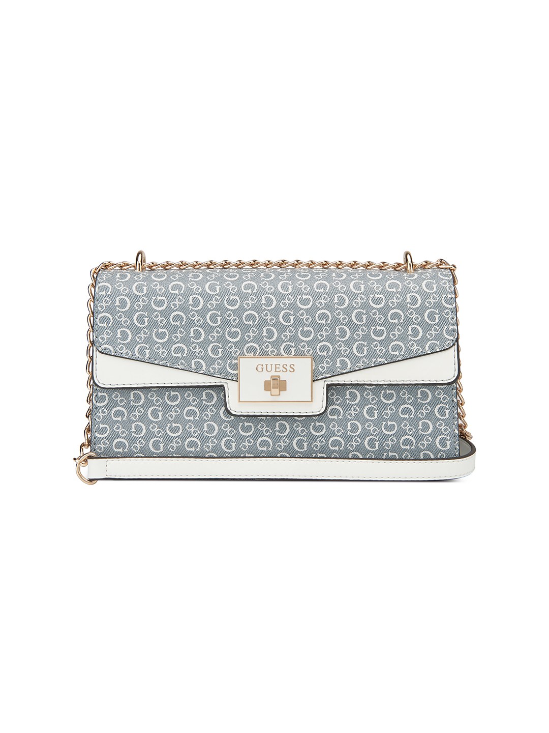 Blue Alysa Convertible Crosbody Flap Bag