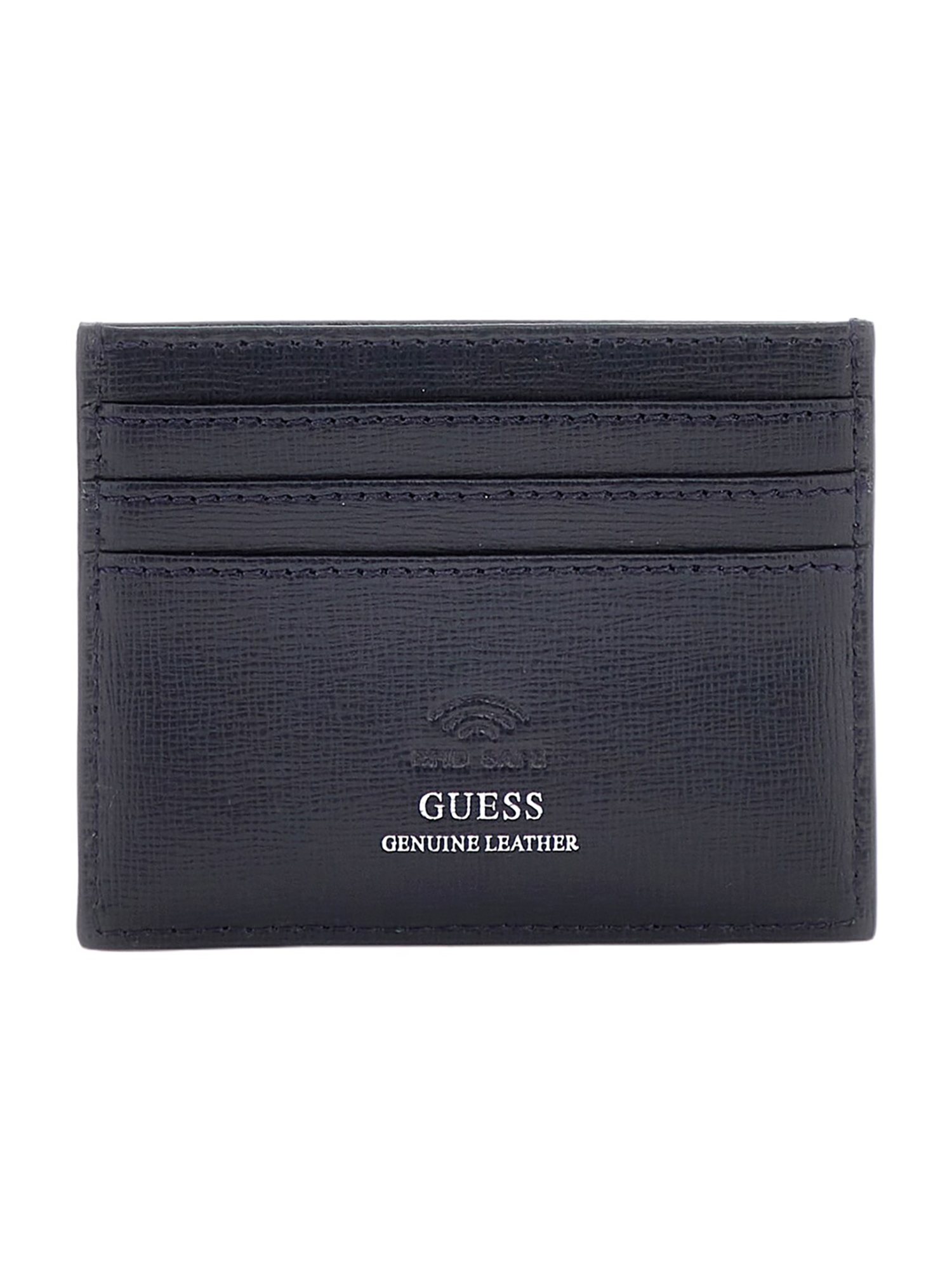 Guess Dark Blue Leather Card Case
