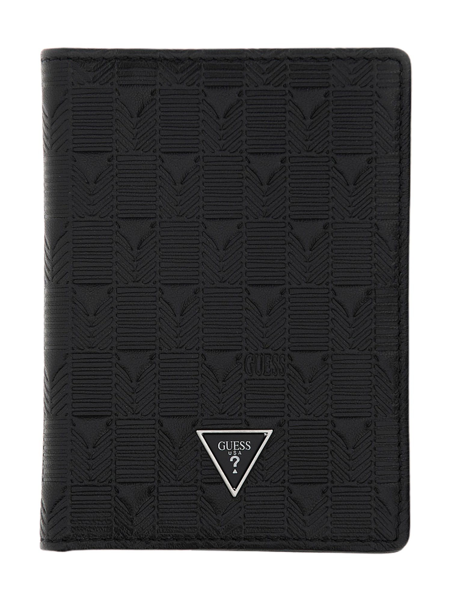 Guess Black Leather Card Case