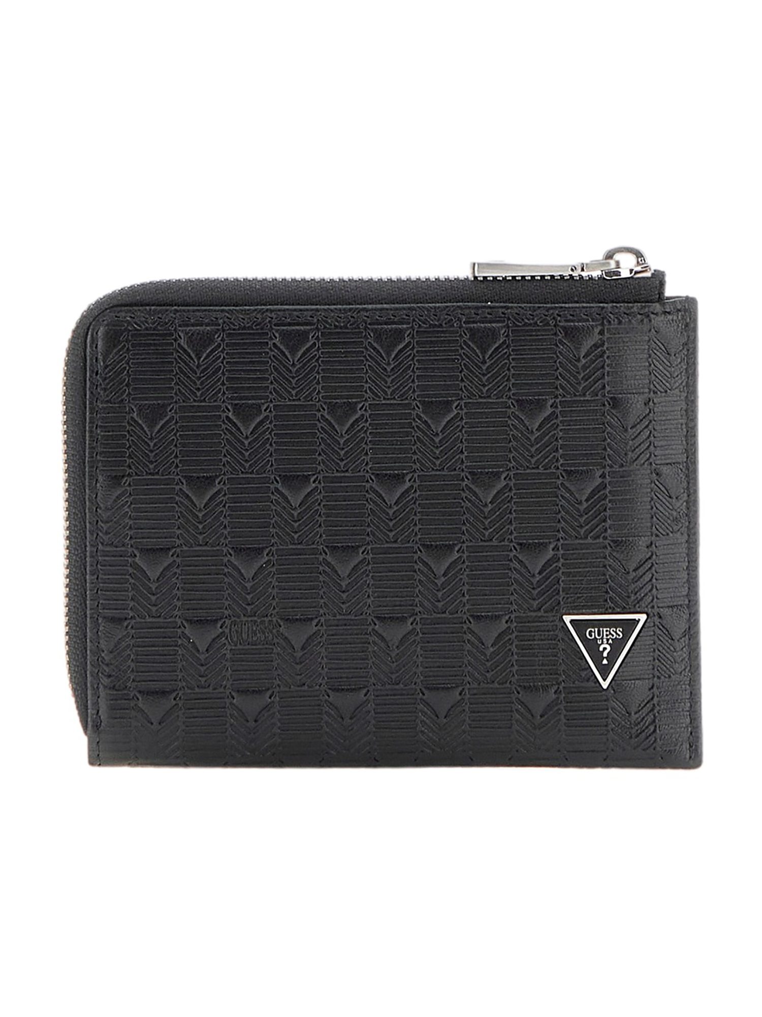 Guess Black Leather Card Holder