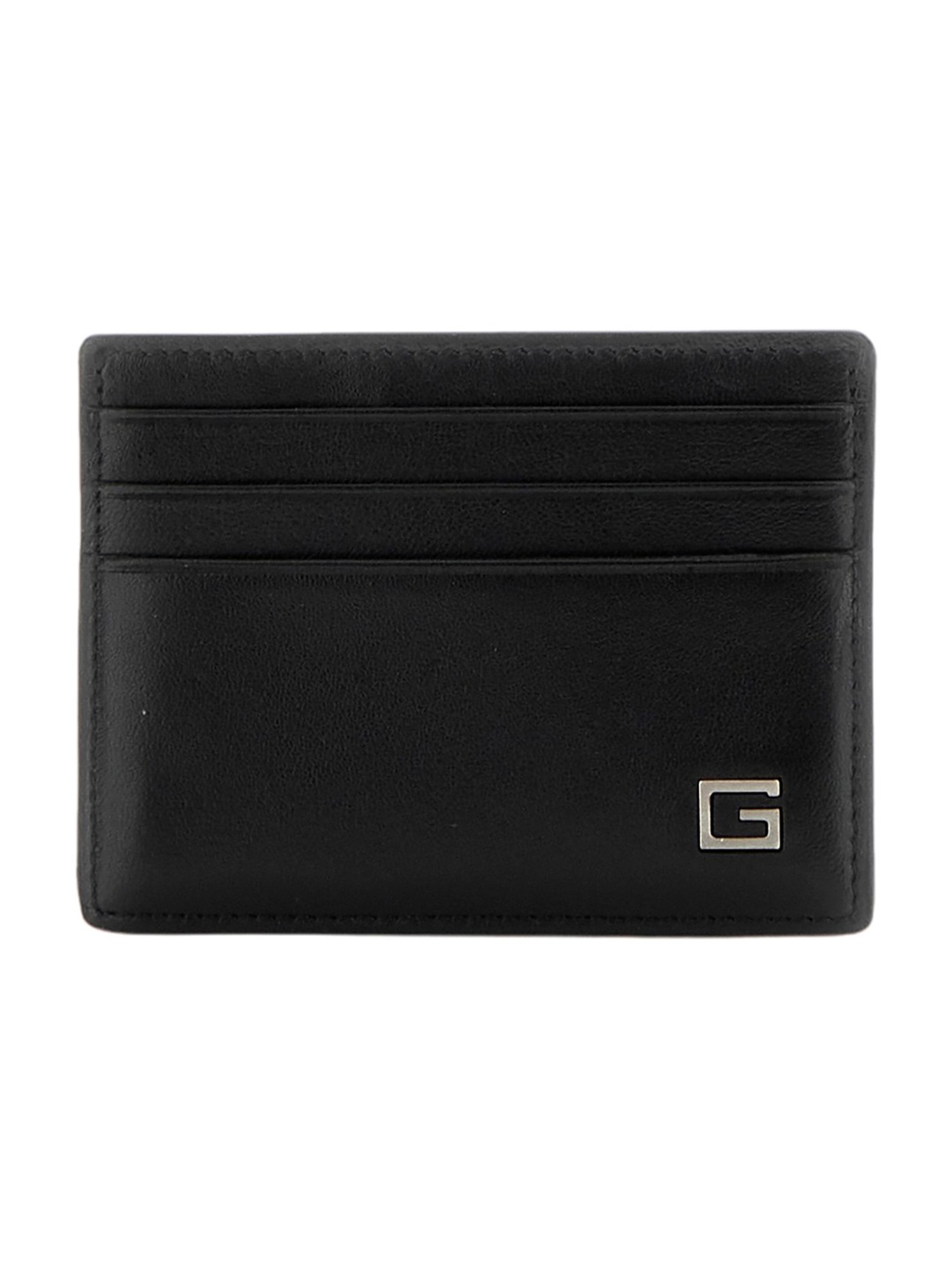 Guess Black Leather Card Case