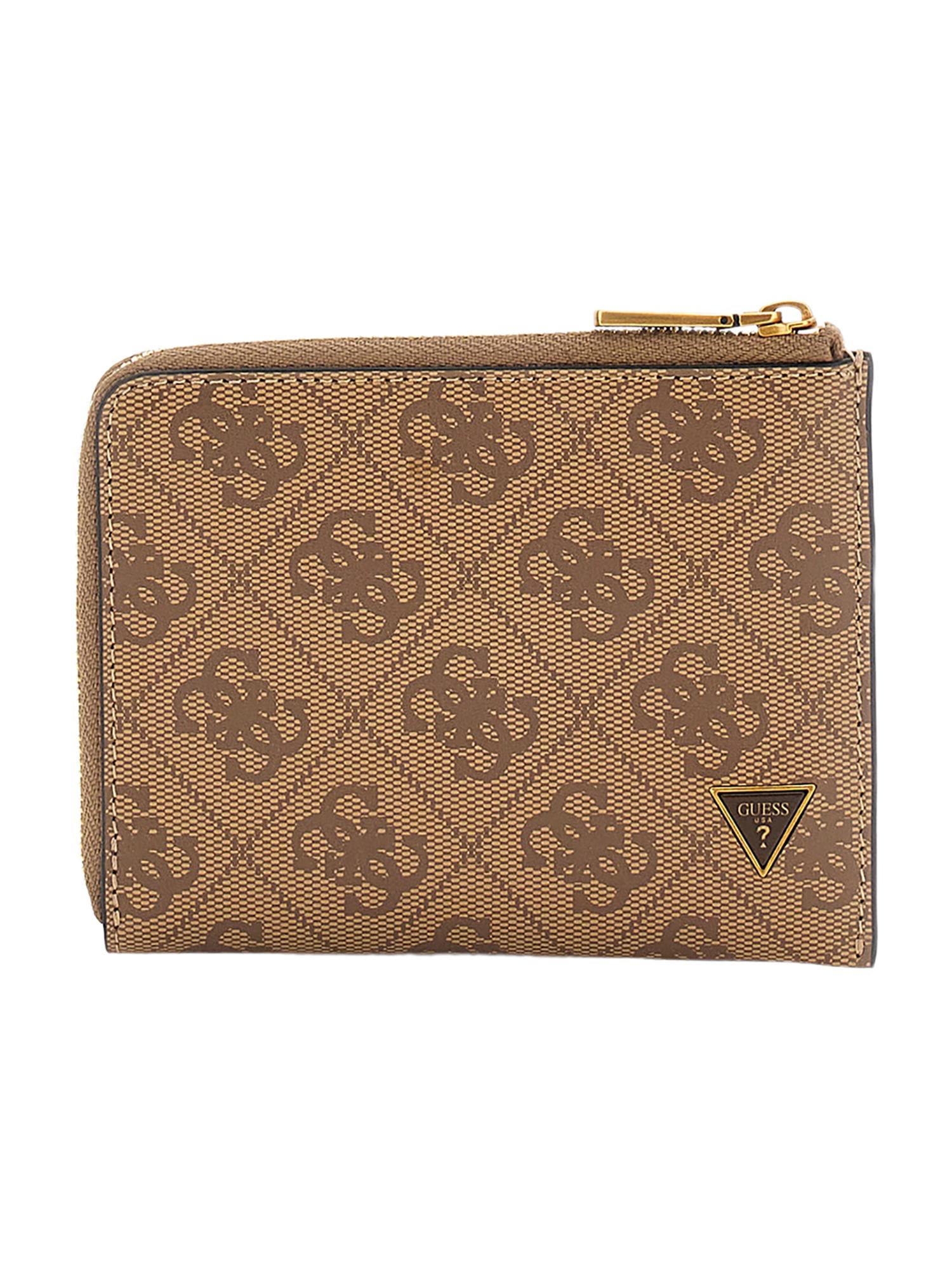 Guess Beige/Brown Leather Wallets