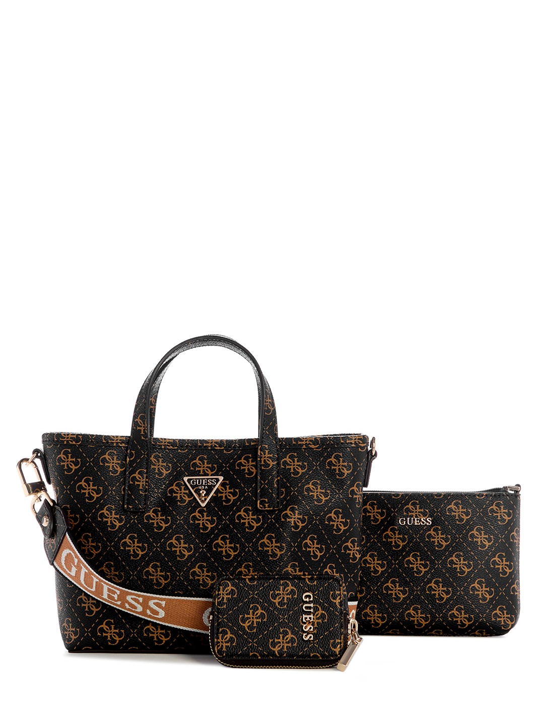 Black Printed Latona II Mini Tote Bag