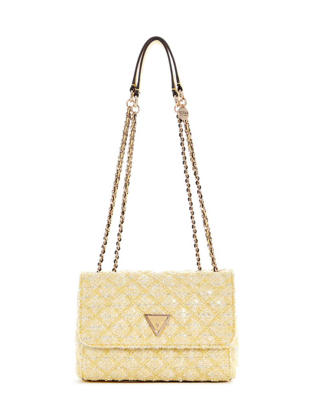 Daisy Multi Quilted Giully Crossbody Bag