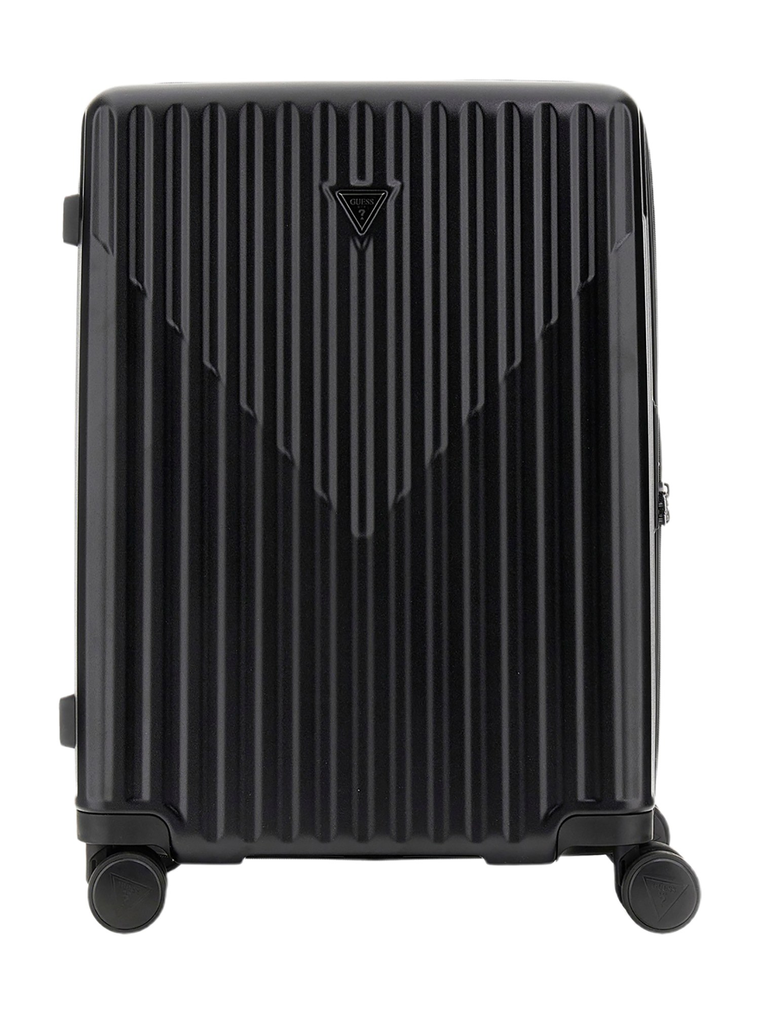 Guess Black Polycarbonate Travel Roller