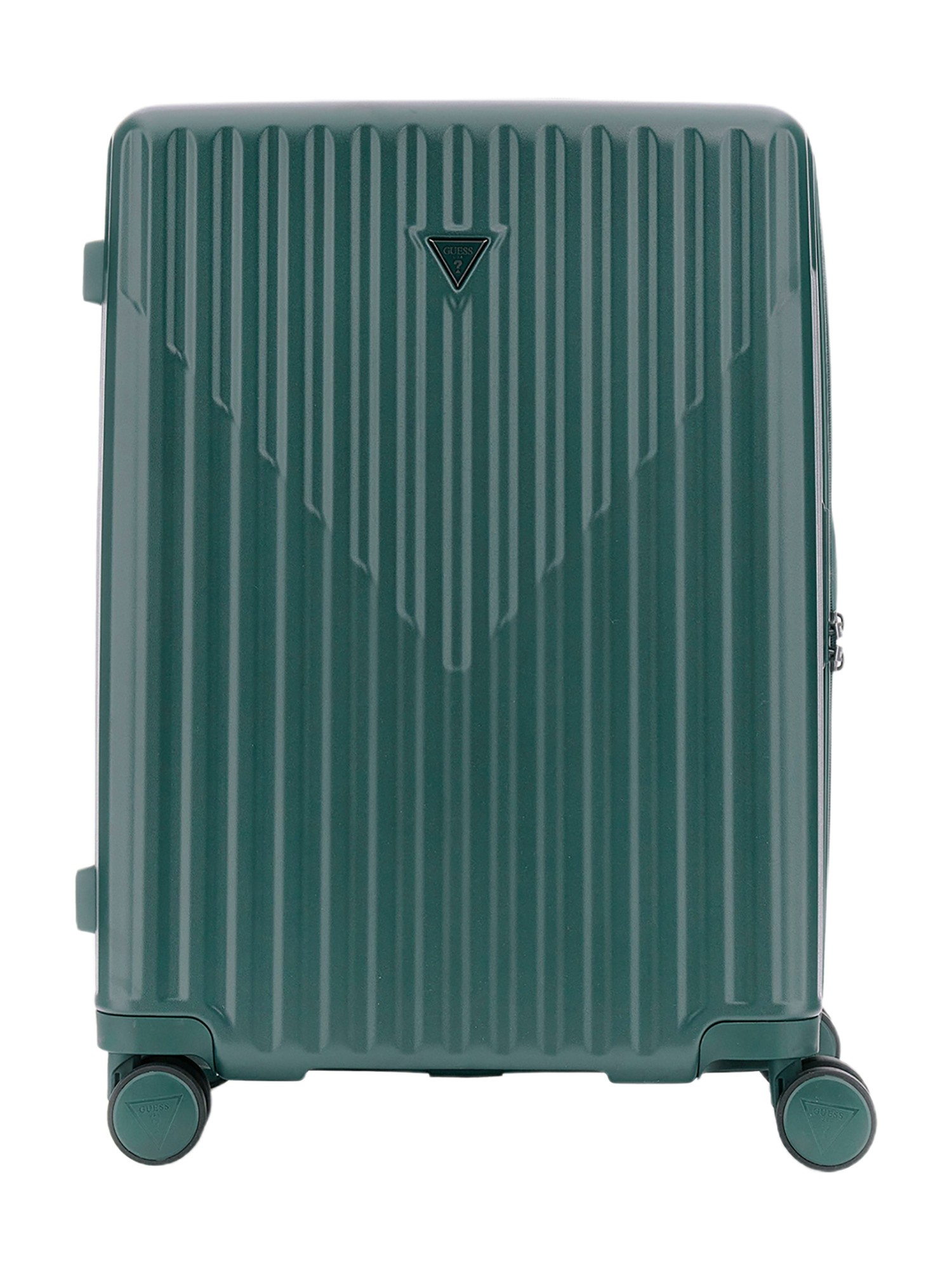 Guess Green Polycarbonate Travel Roller