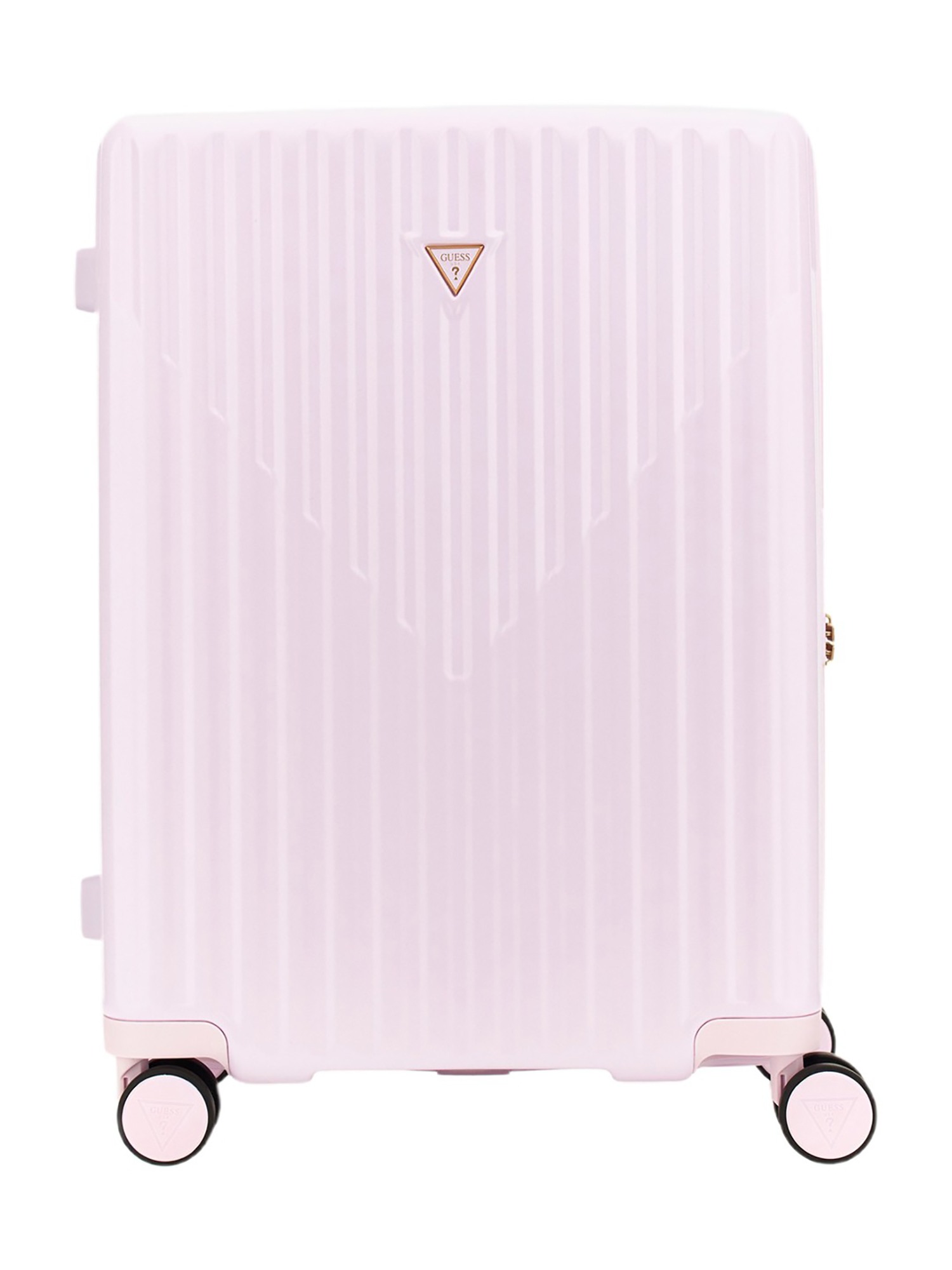 Guess Pink Polycarbonate Travel Roller