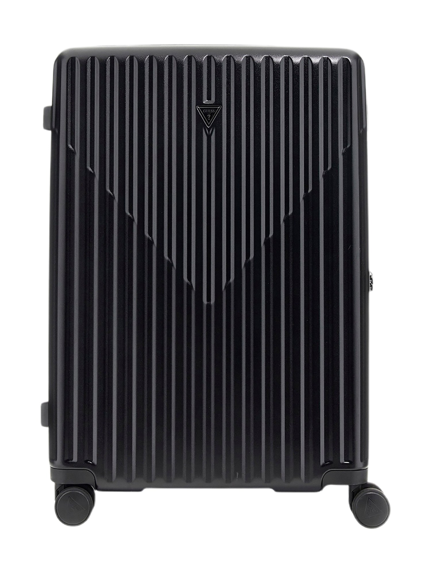 Guess Black Polycarbonate Travel Roller