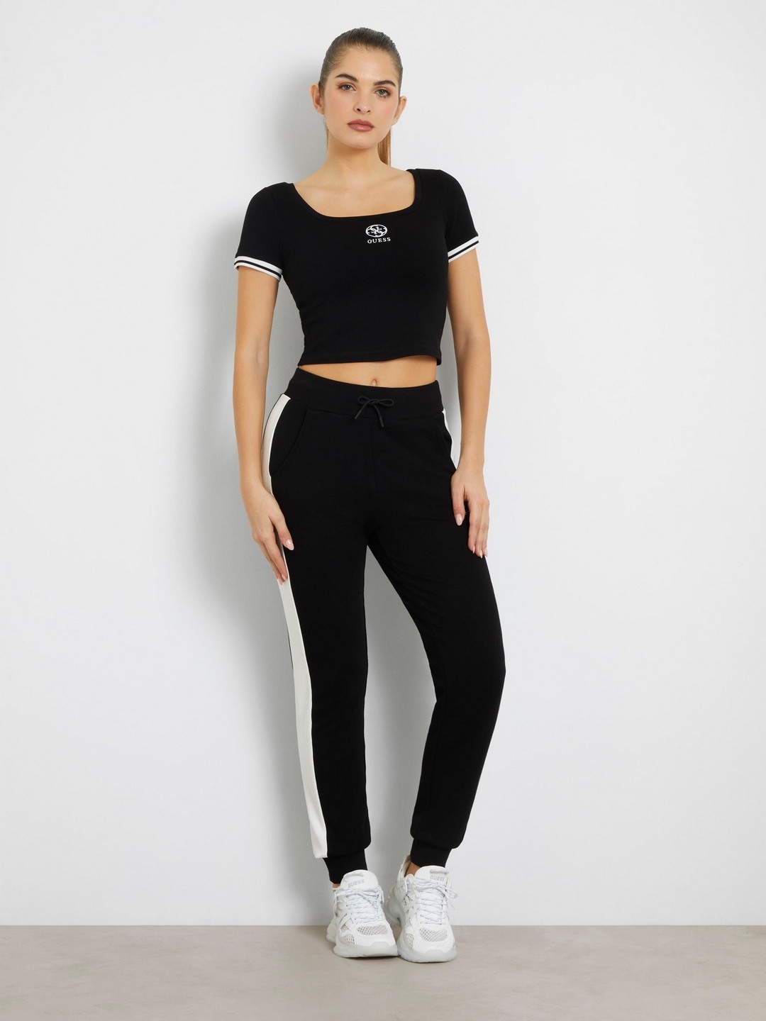 Viscose Blend Straight Joggers