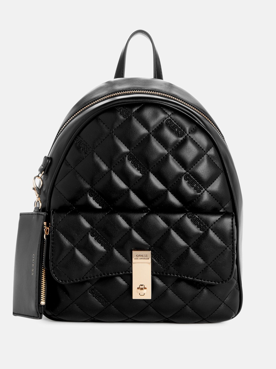 Black Quilted Vandemark Backpack