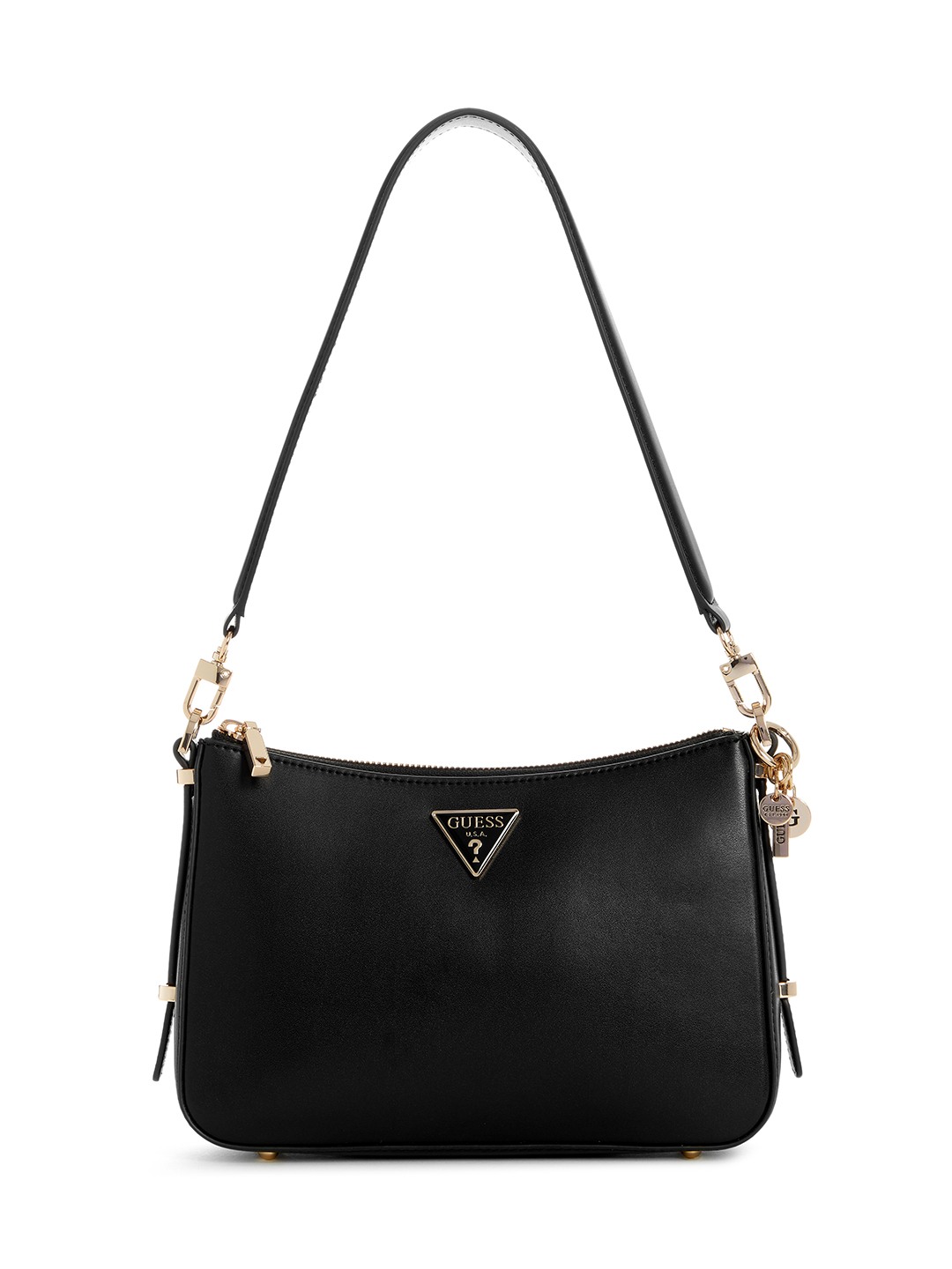 Guess Women Black Solid Shoulder Bag