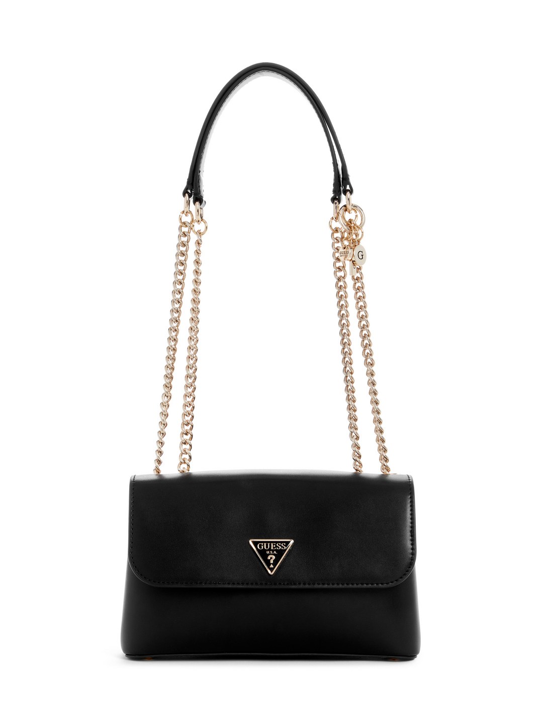 Guess Black Solid Daryna Crossbody Bag