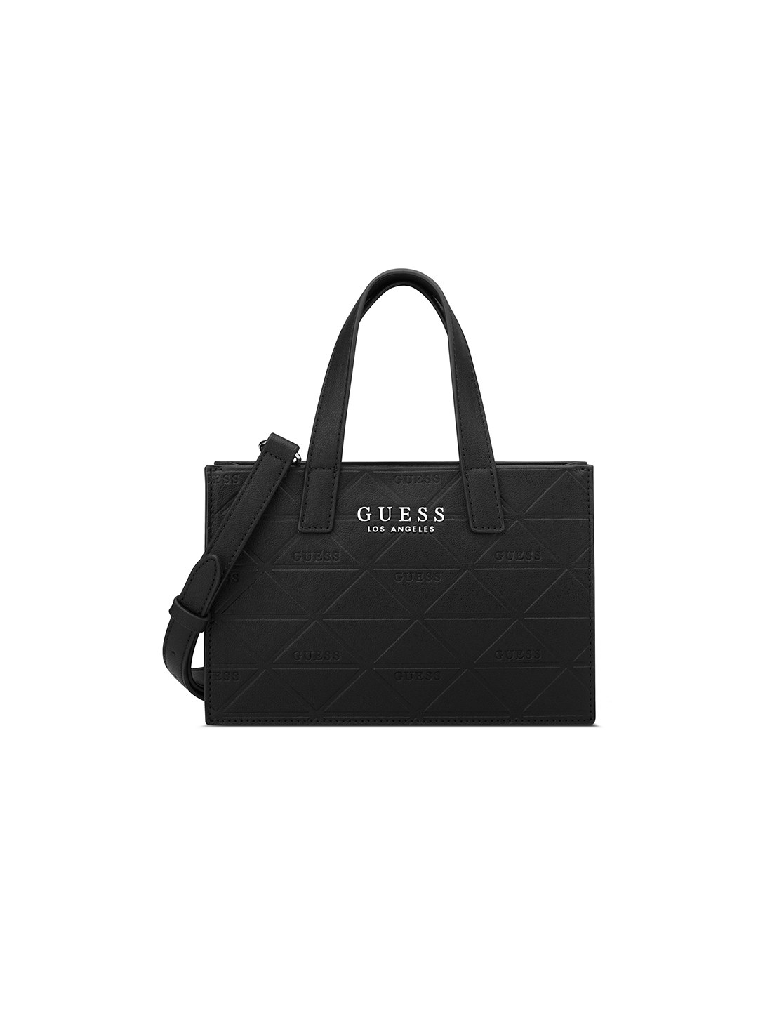 Black Textured Magnet Finneas Mini Tote Bag