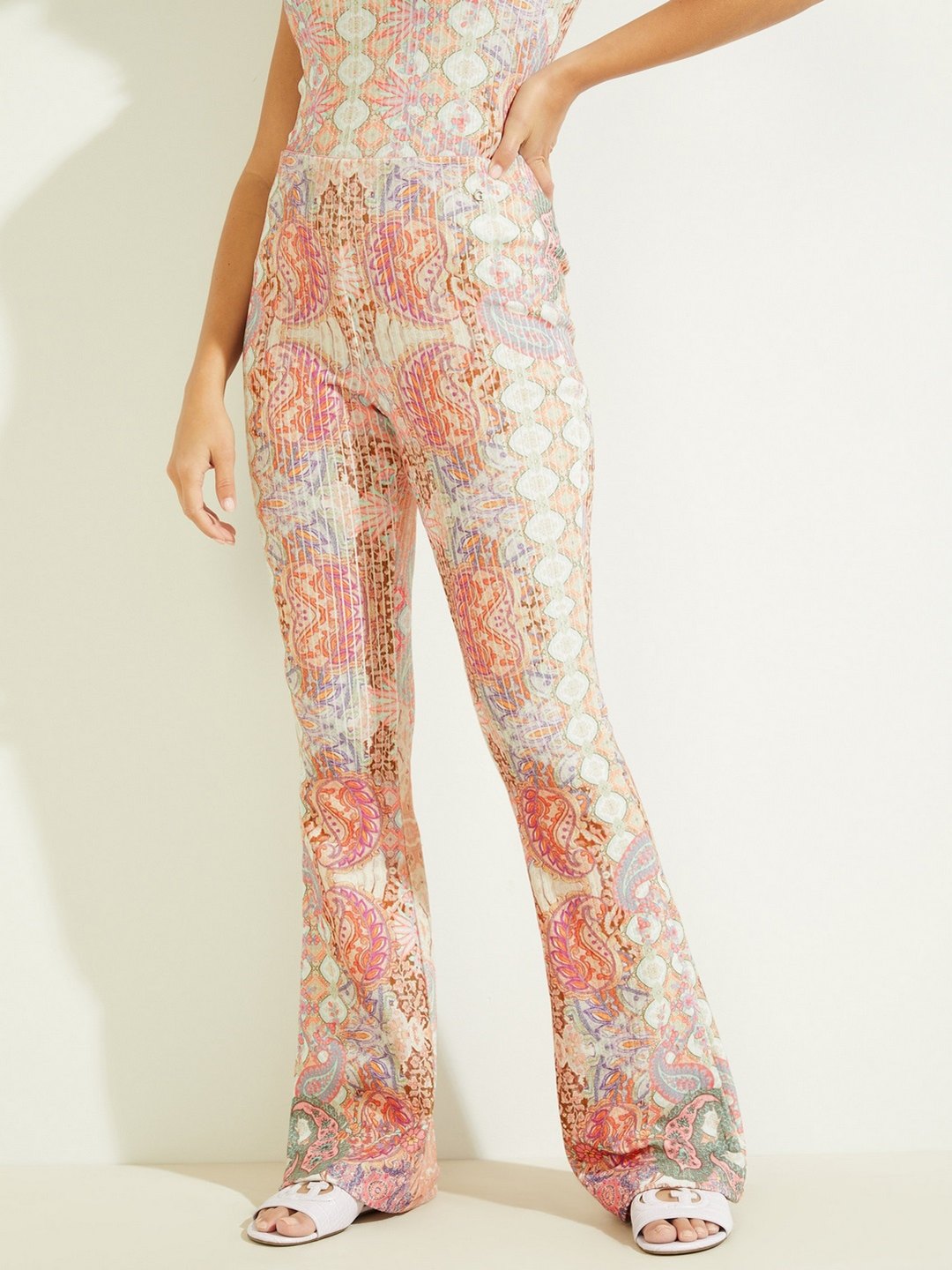 Women Multicolor Printed Regular Fit Trouser