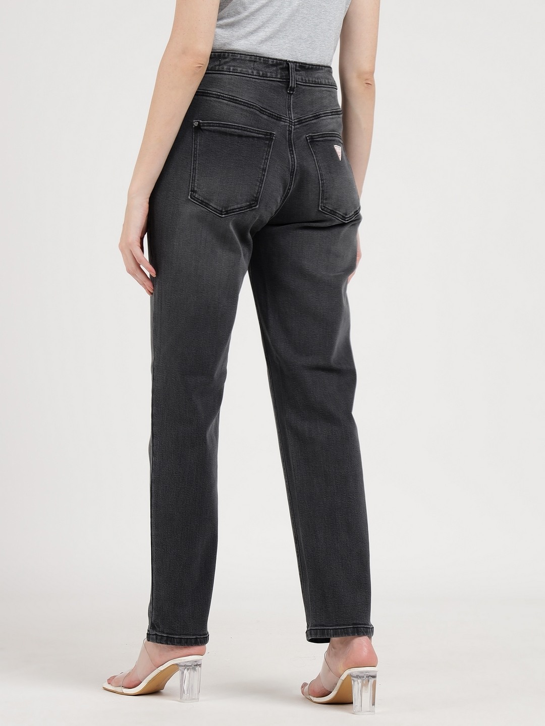 Tourmaline Mid Solid High Rise Jeans