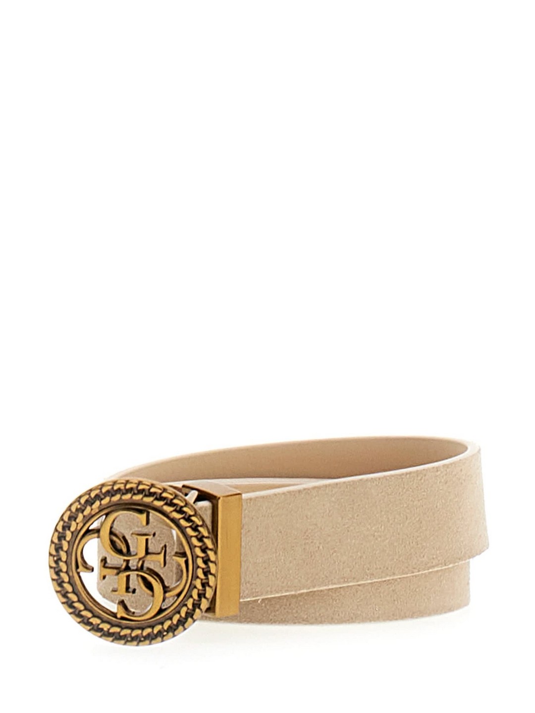 Guess Split Hairy Suede Solid Belts
