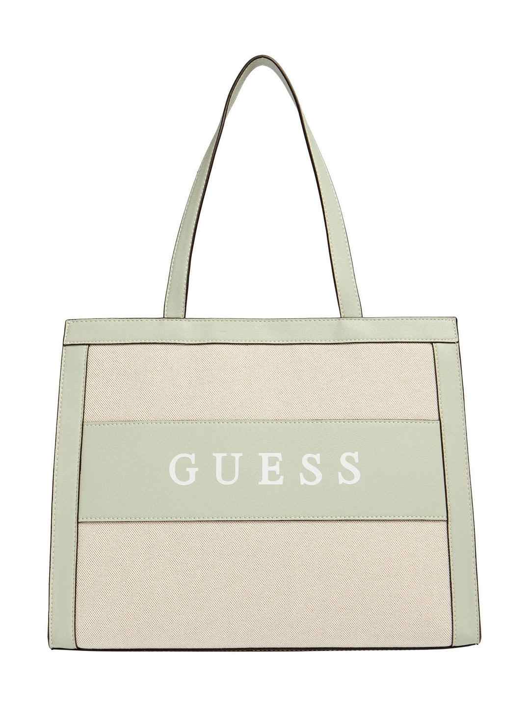 Natural Sage Solid Salford Tote Bag