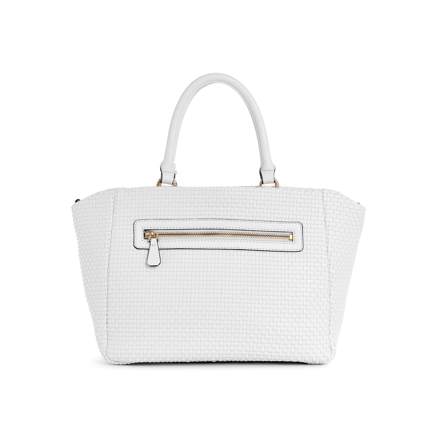 Guess Women Textured Pu Etel Girlfriend Satchel Bag