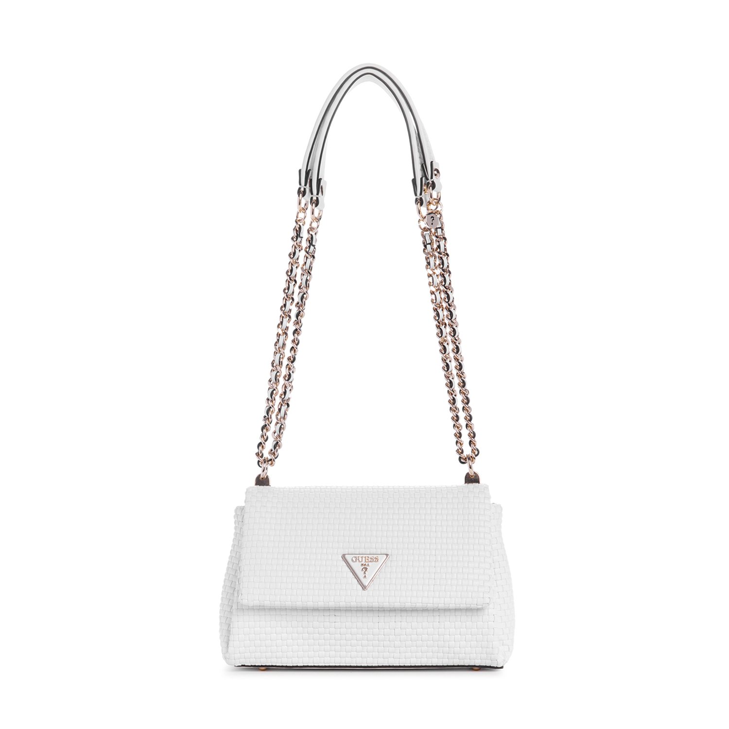 Guess Women Textured Pu Etel Convertible Crossbody Bag