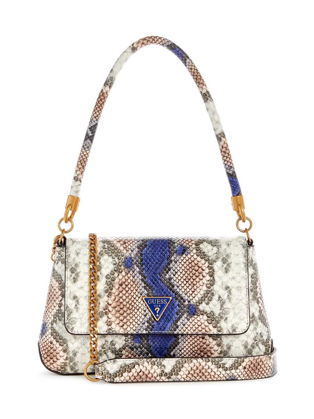 Sapphire Multi Printed Annita Flap Shoulder Bag