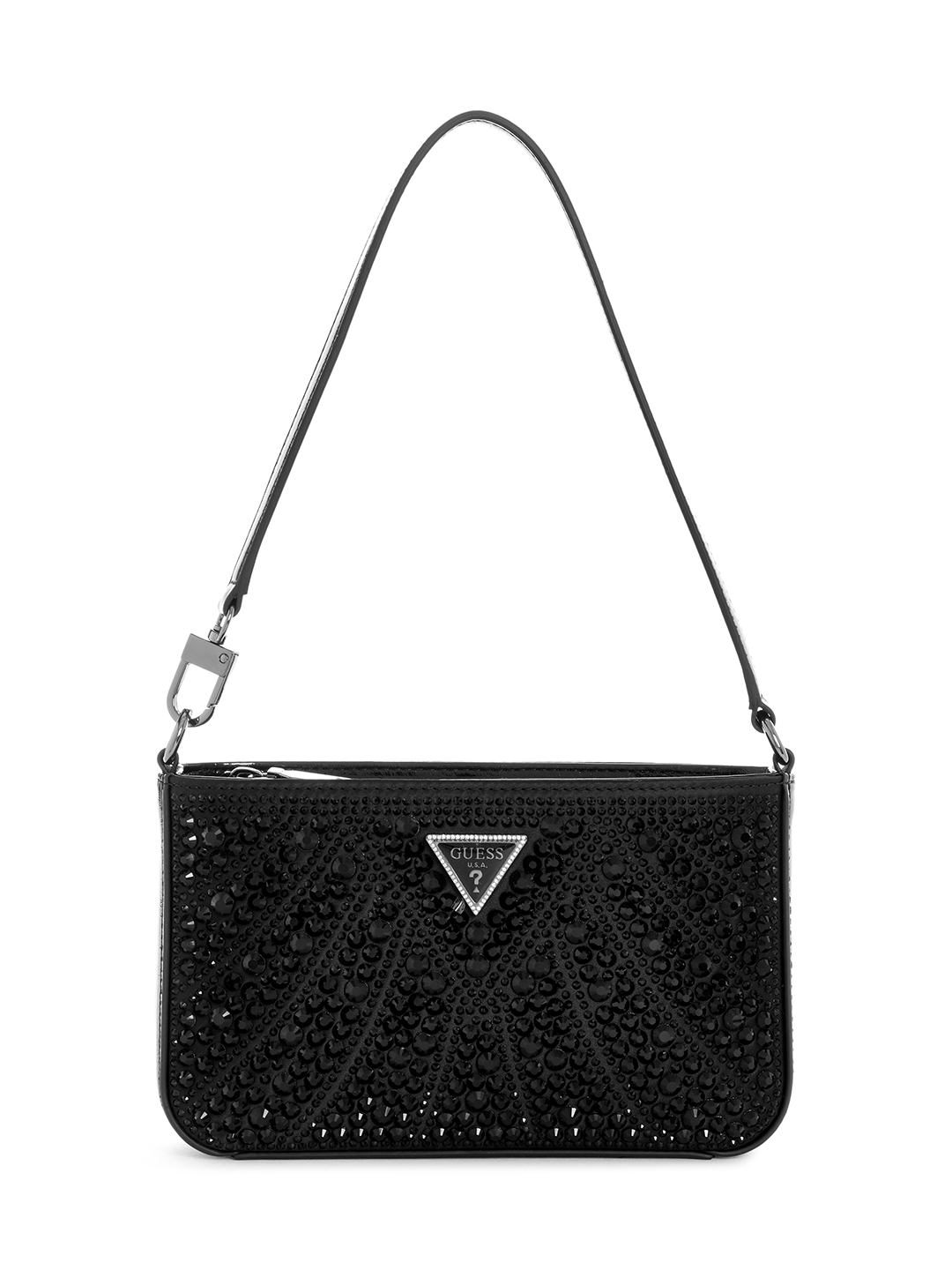 Black Embellished Beauvoir Mini Shoulder Bag