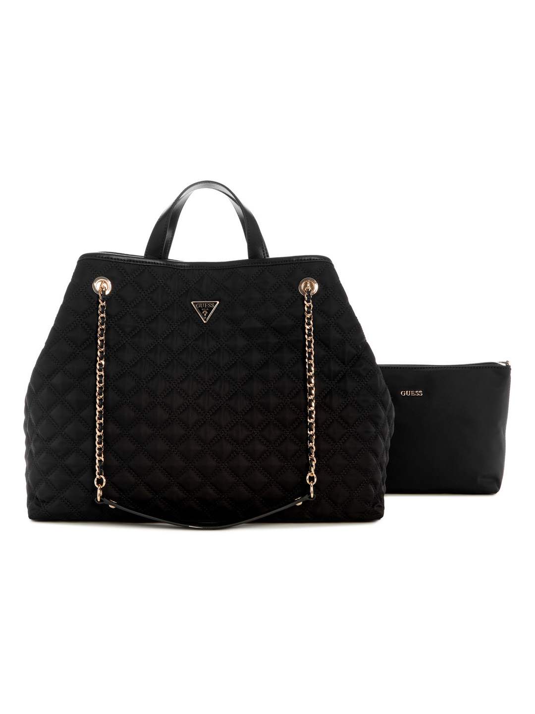 Guess Women Quilted Giully Tote Bag