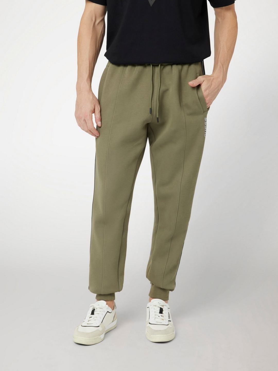 Dusty Oliver Solid Mid Rise Mickey Cuff Pant
