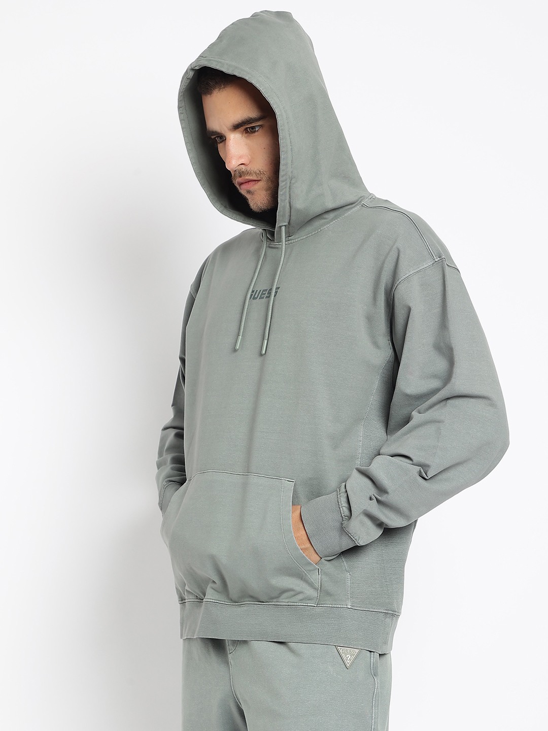 Cotton Blend Printed Sweatshirt