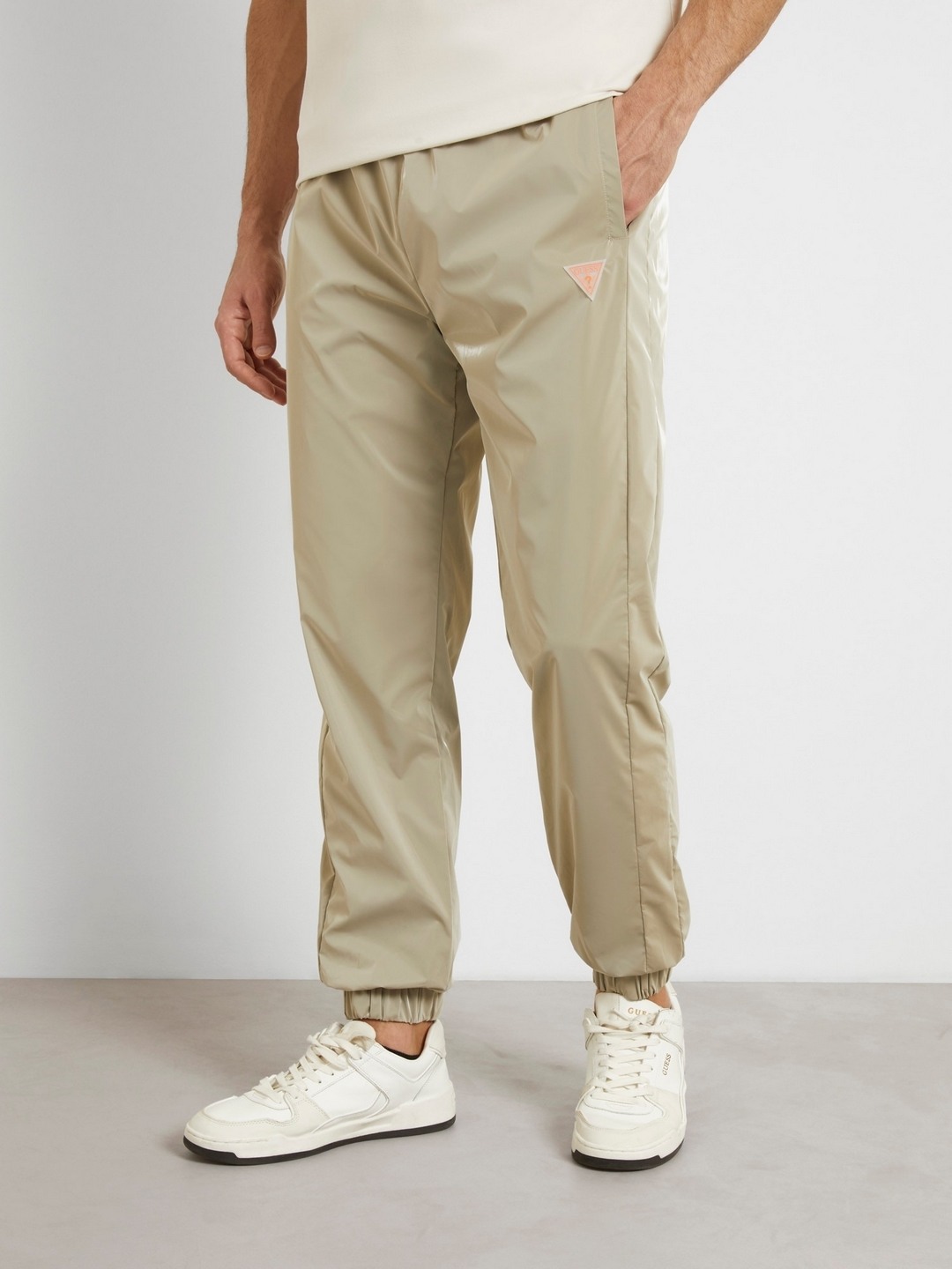 London Street Solid Mid Rise Franzis Cuffed Pant