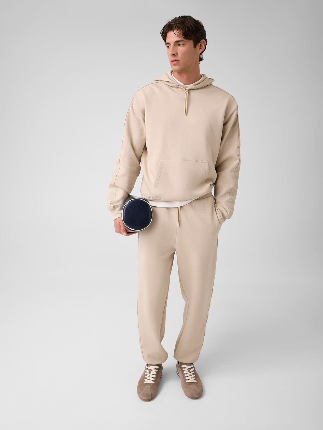 GUESS Men Beige Sweatshirt