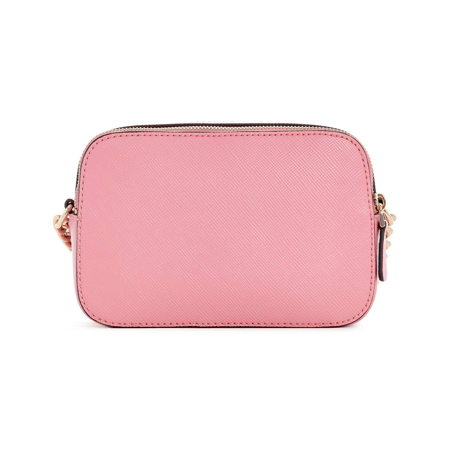 Guess Women's Pink PU Solid Camera Bag