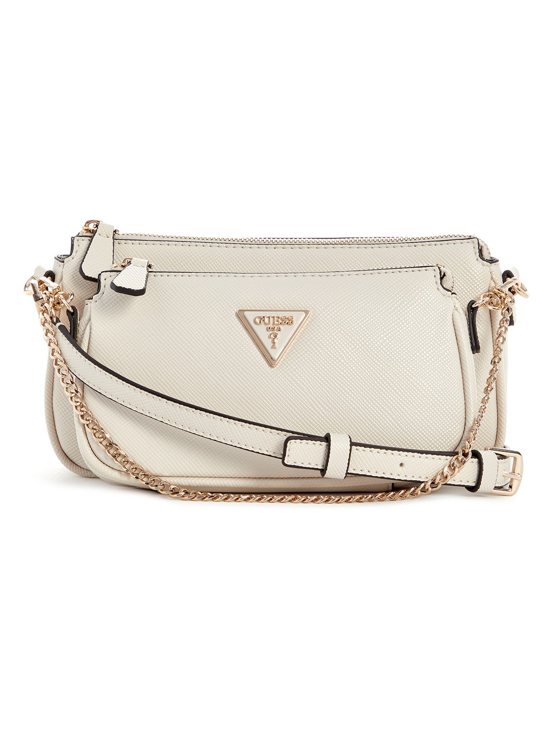 Bone Solid Noelle Dbl Pouch Crossbody Bag