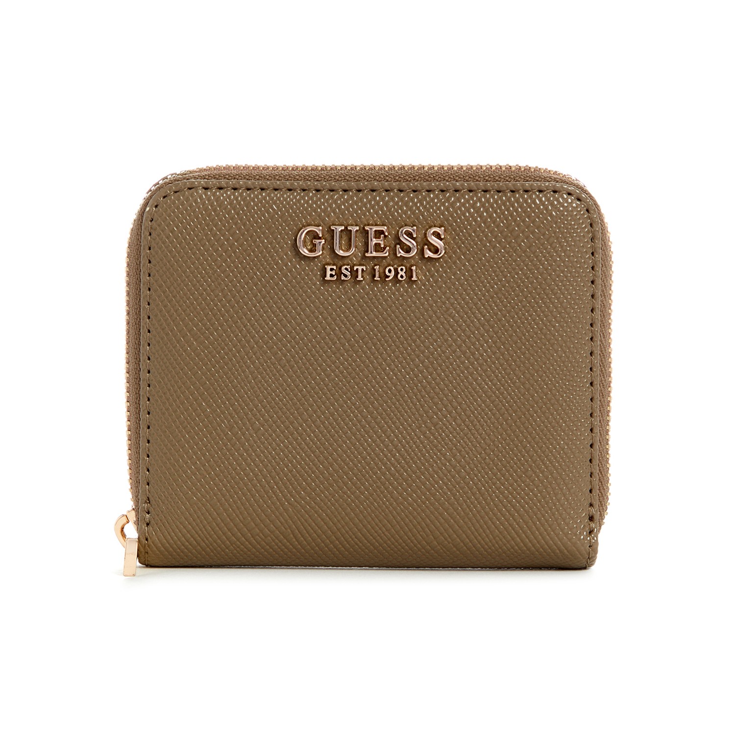 Guess Textured Laurel Small Zip Around Wallet