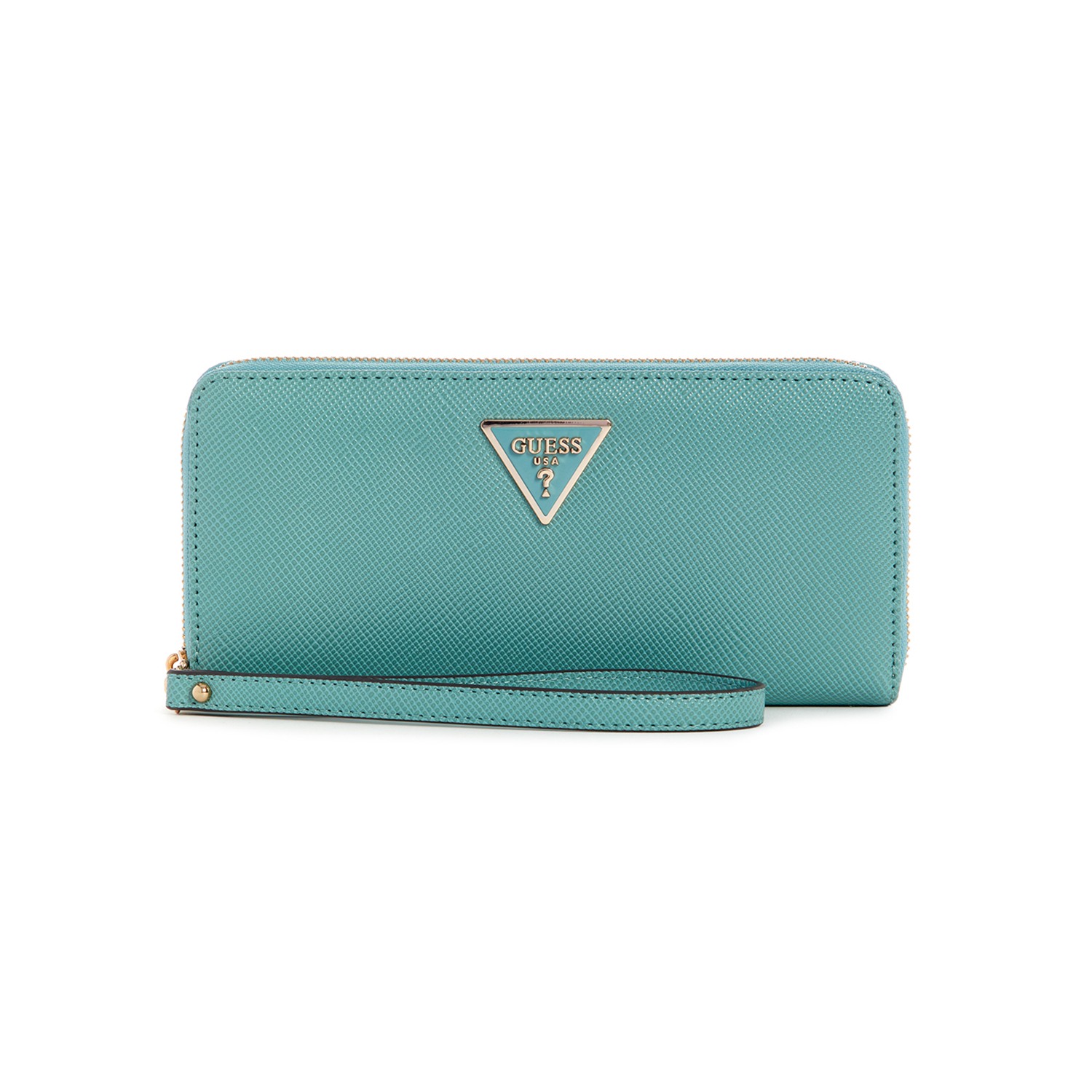 Guess Textured Laurel Large Zip Around Wallet