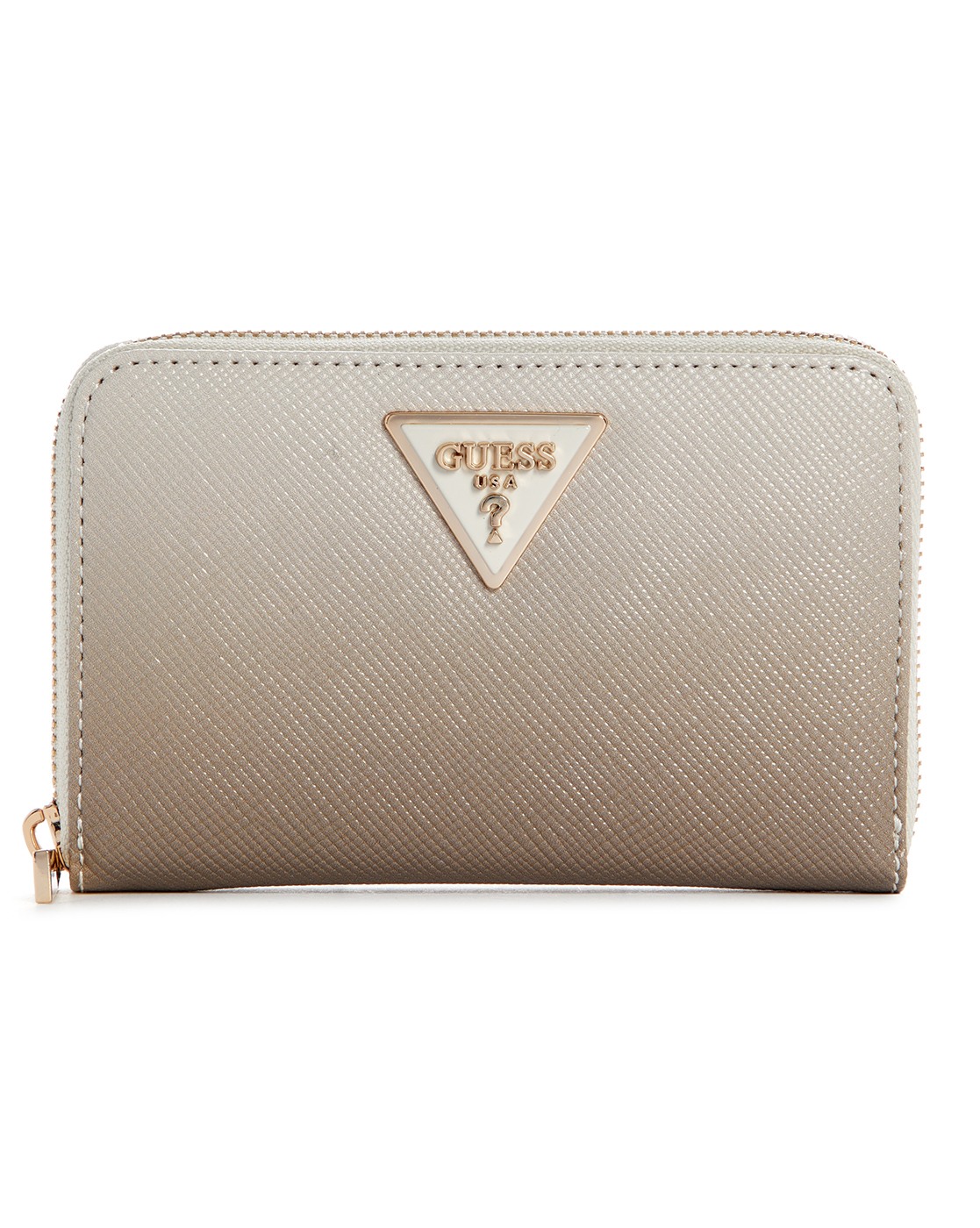 Grey PU Printed Wallet