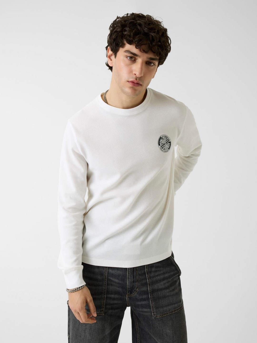 Regular Fit Round Neck Solid T-Shirt
