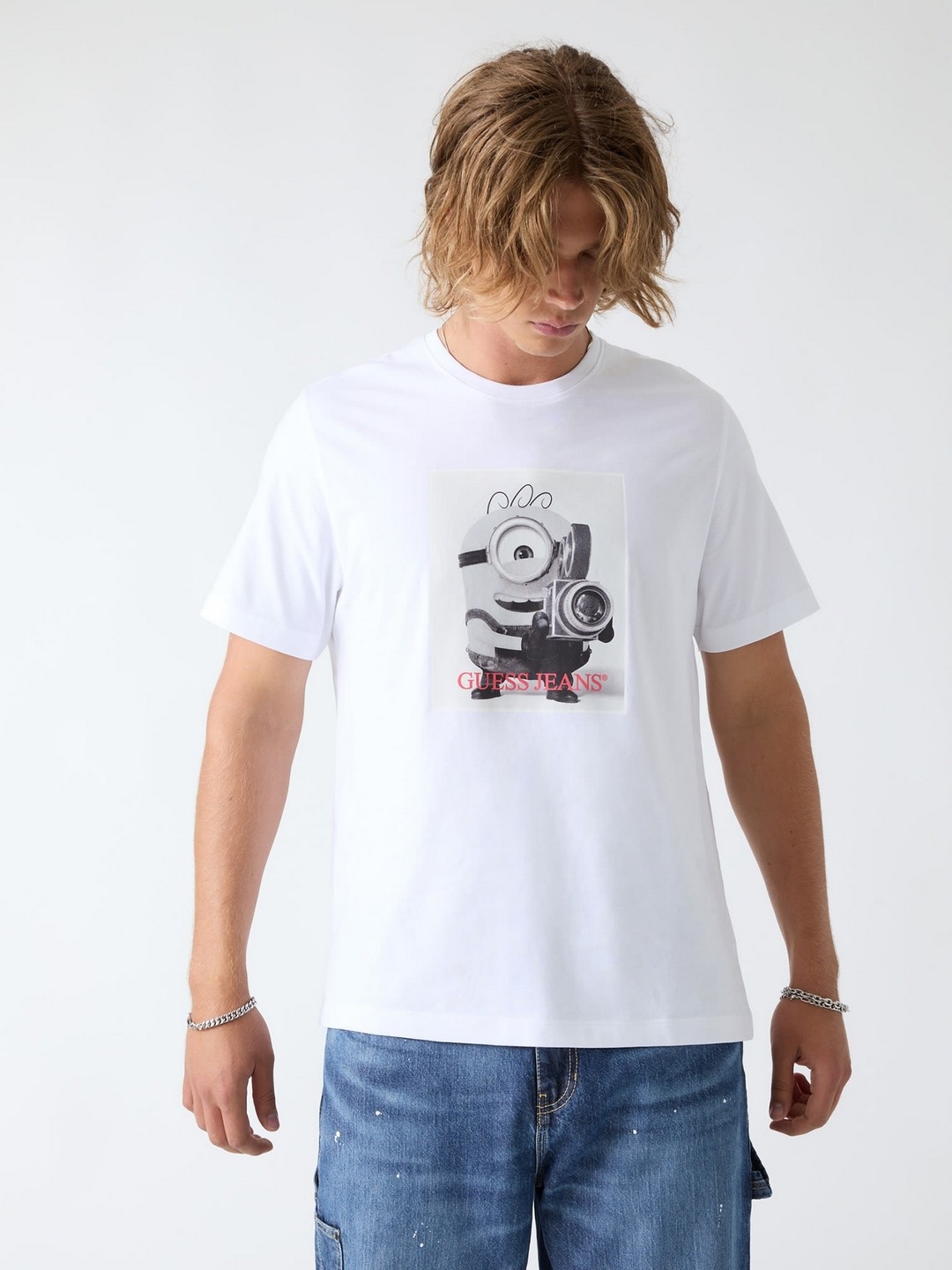 Regular Fit Round Neck Graphic T-Shirt