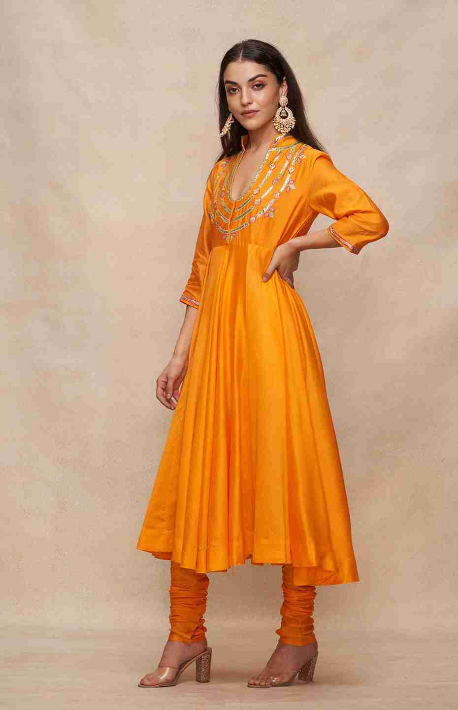 Mango Anarkali