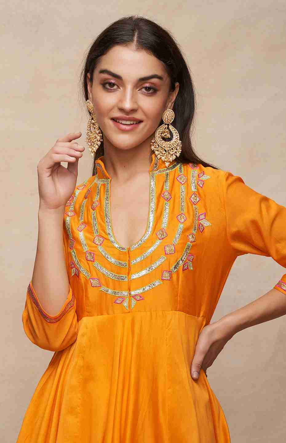 Mango Anarkali