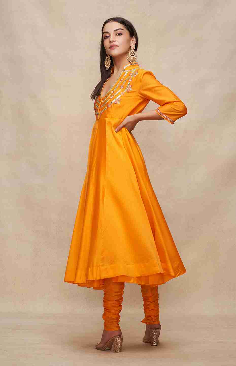 Mango Anarkali