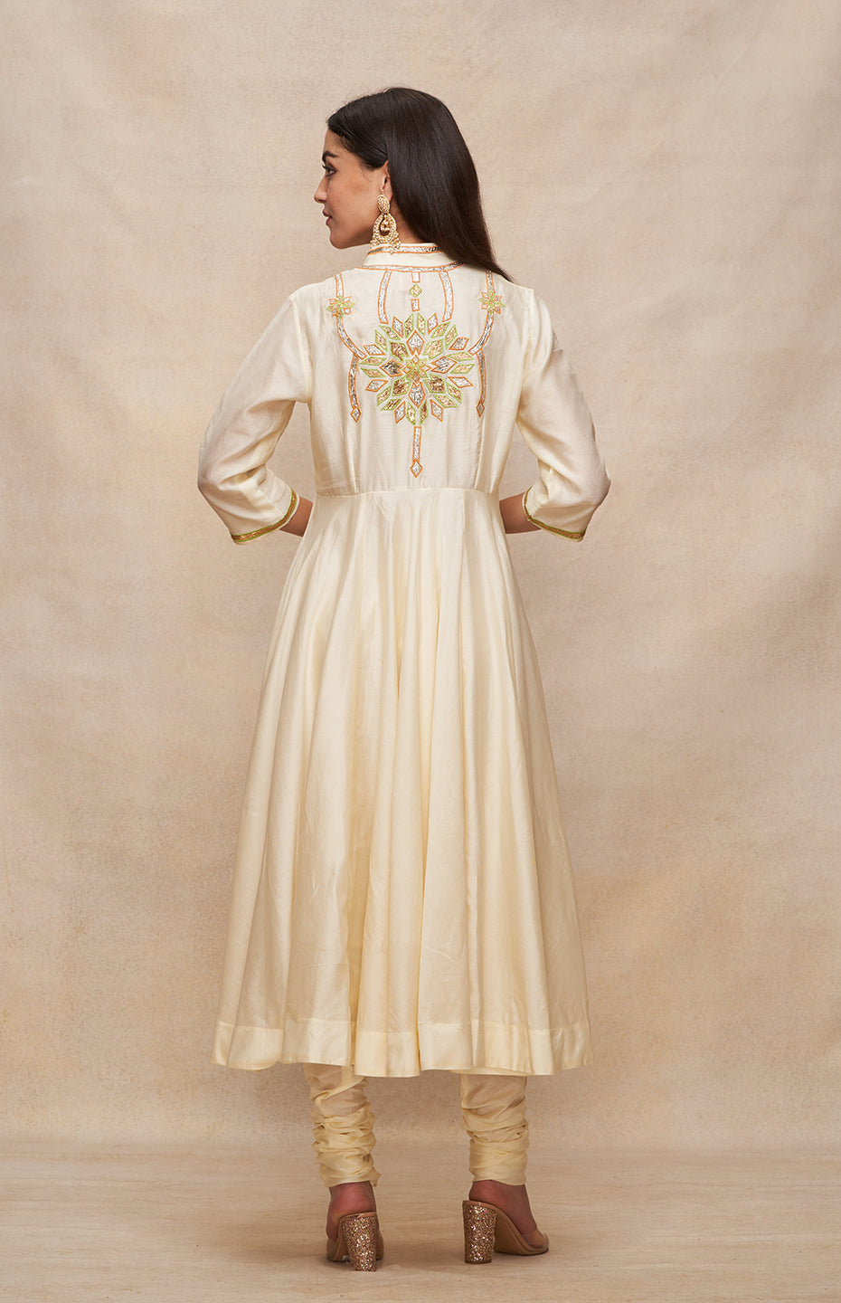 Offwhite Anarkali