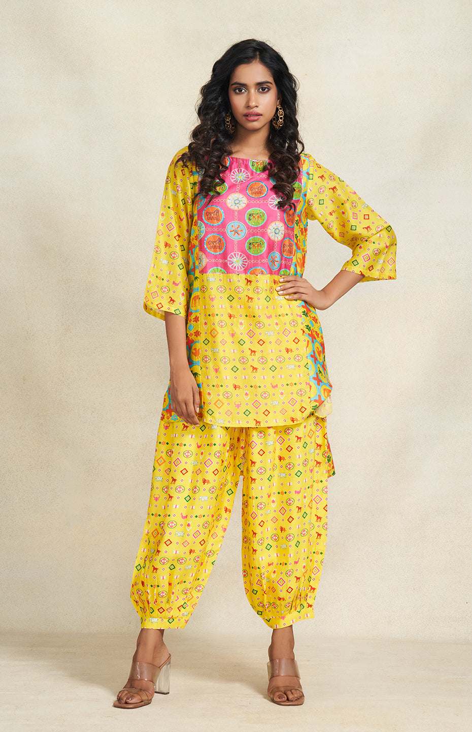 Yellow Afgani Salwar