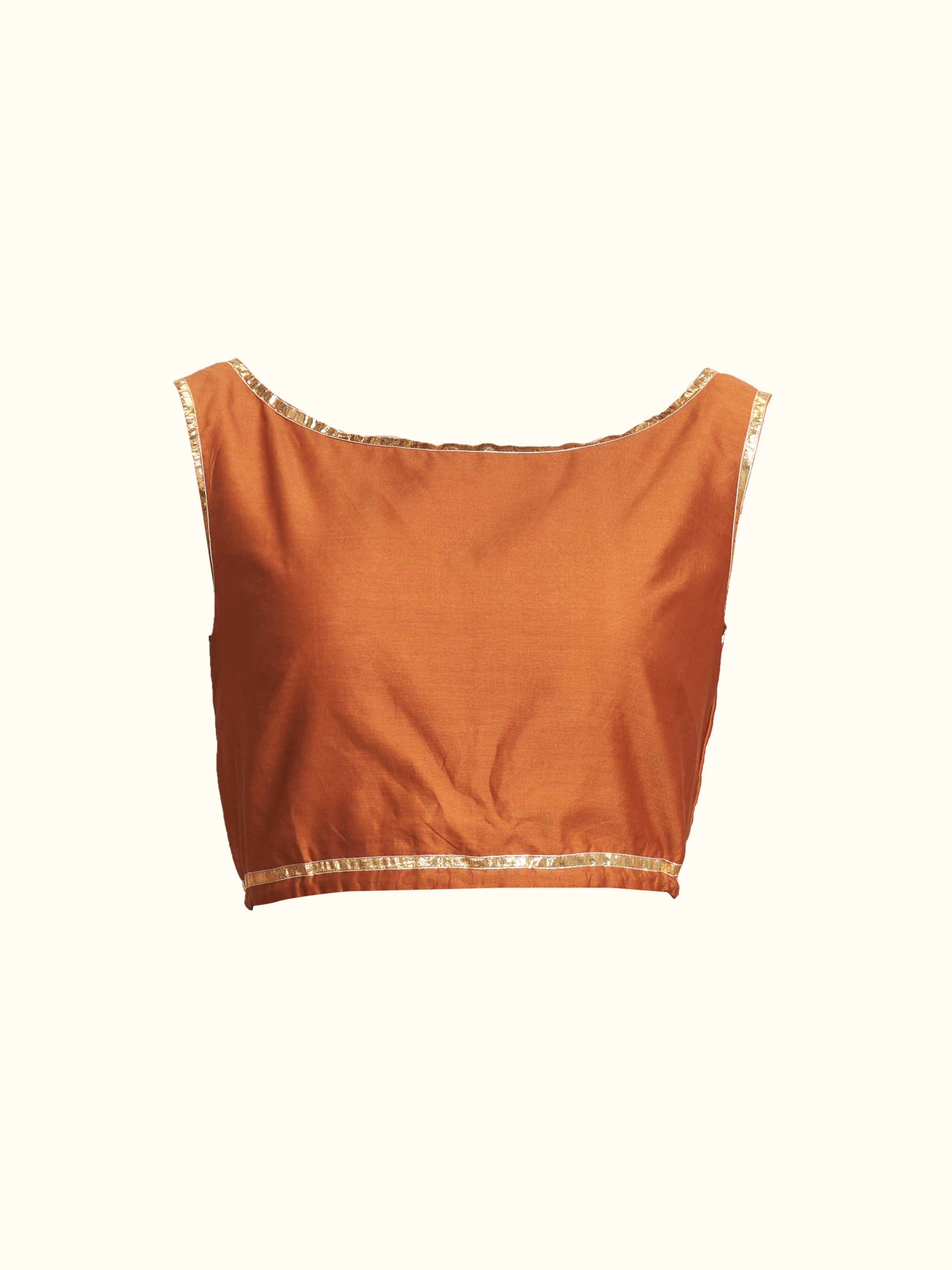 Dark Rust Crop Top