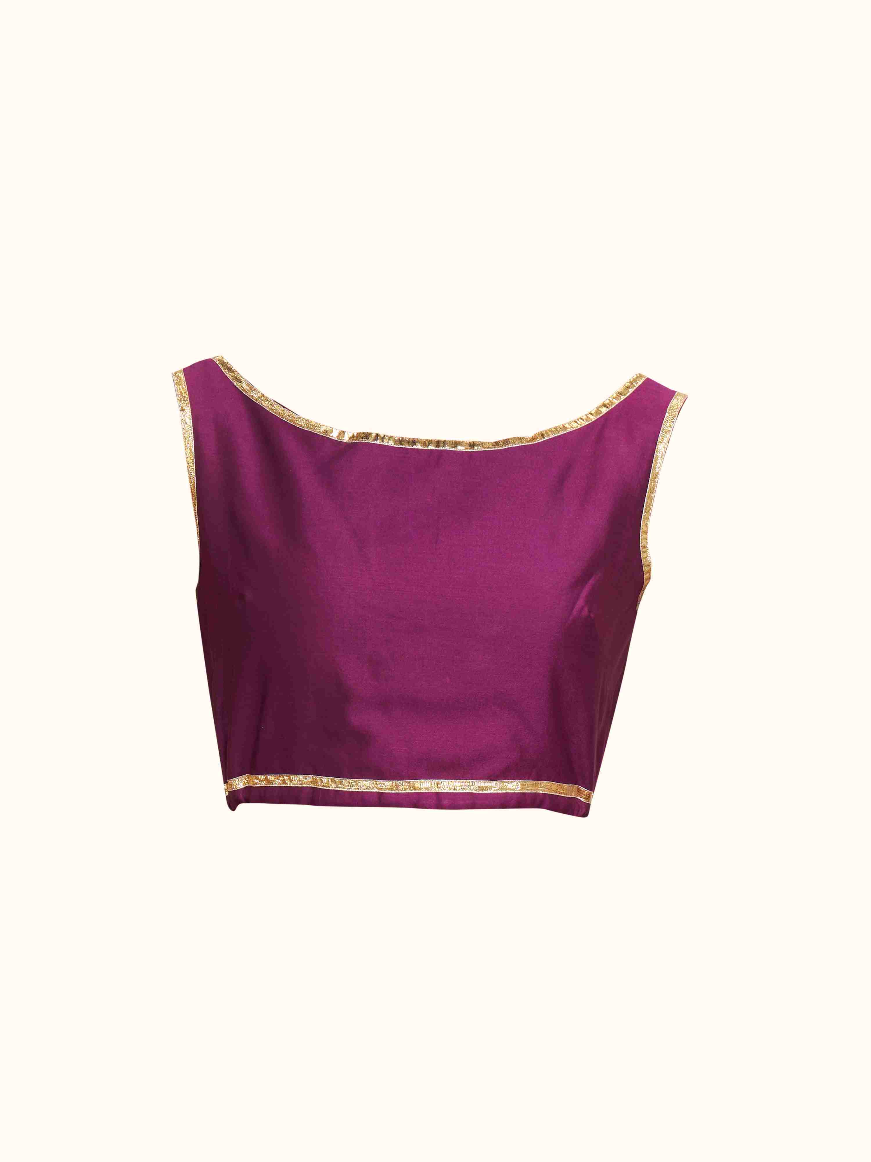 Wine Crop Top