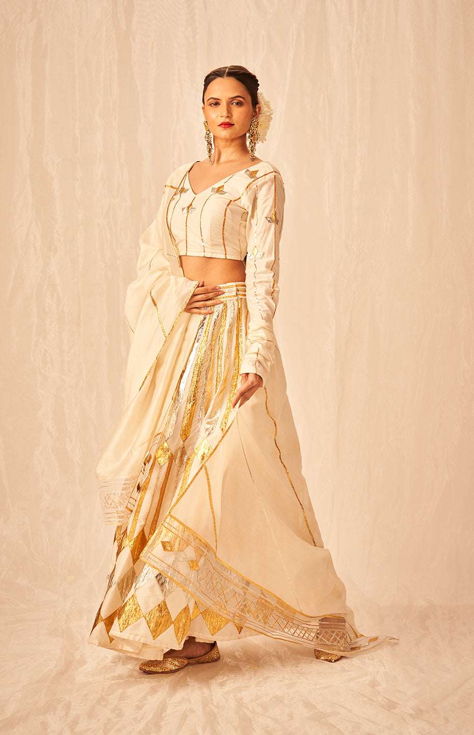 Off White Gota Chuddi Blouse