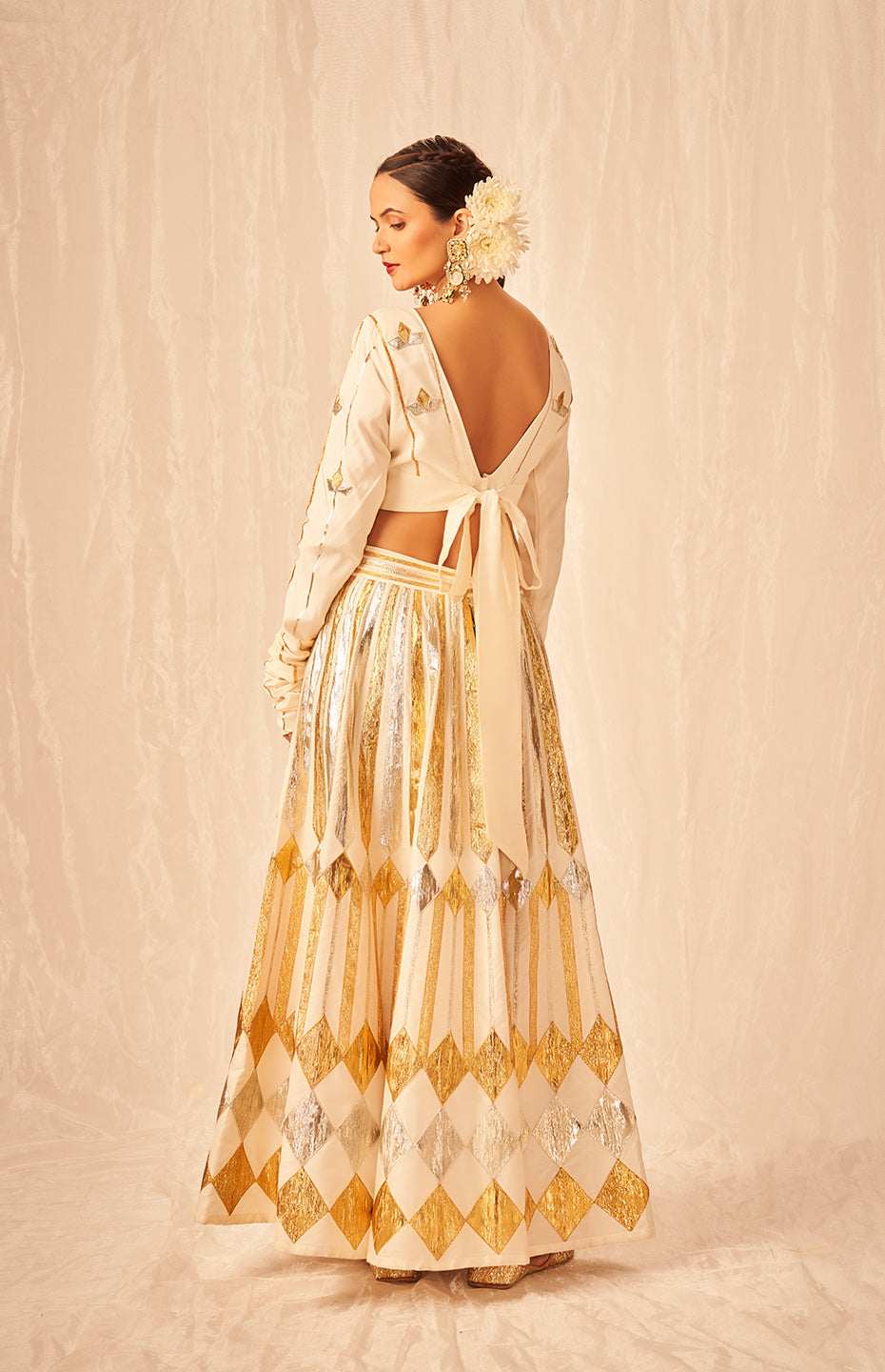 Off White Gota Chuddi Blouse